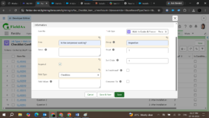 Required checkbox
